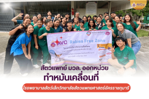 กิจกรรมโครงการบริการวิชาการ ออกหน่วยทำหมันเคลื่อนที่ 1–4 ธันวาคม 2568